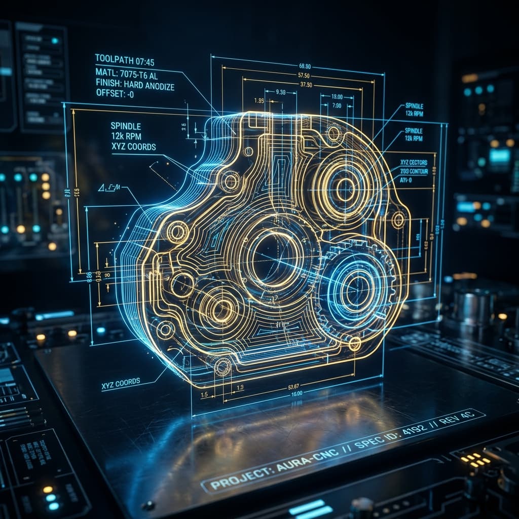 High-Precision CNC Workshop Background